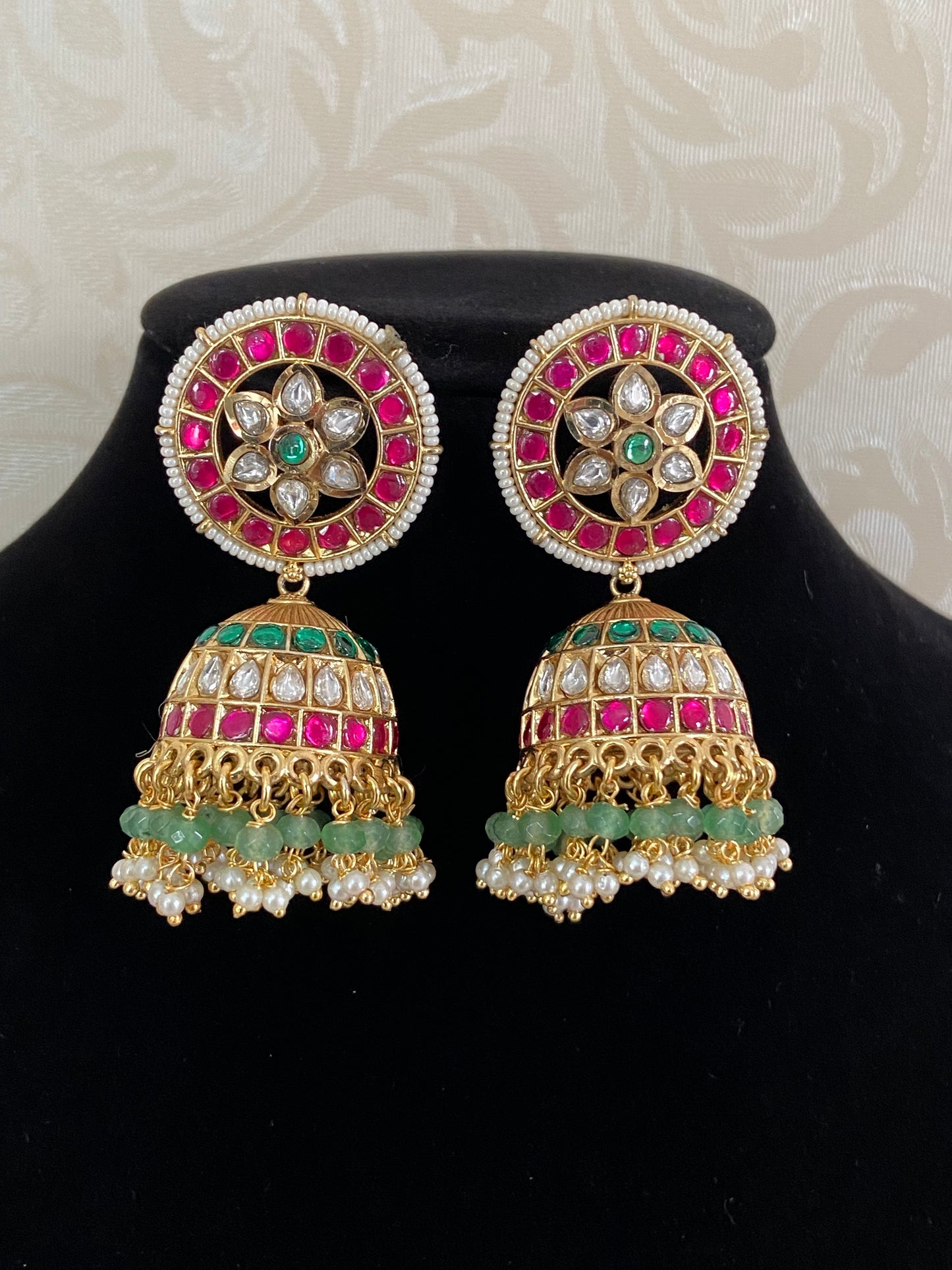 Antique premium Jumkis | Indian Traditional Earrings | Gift Idea