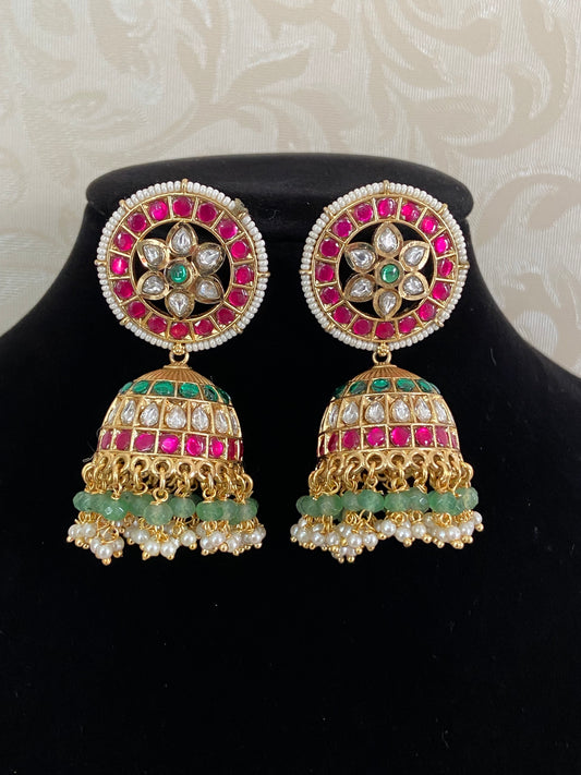 Antique premium Jumkis | Indian Traditional Earrings | Gift Idea
