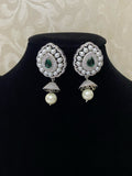 Diamond look alike earrings