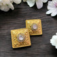 Square Stud Earrings