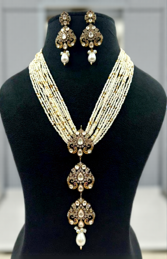 Victorian Pendant Pearl Necklace | Indian Jewelry In USA