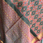 Ikkat silk dupatta | Handloom dupatta