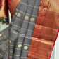 Handloom Chanderi pattu saree | Pattu saree with blouse