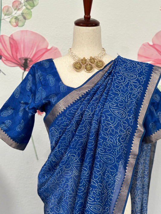 Bandini Managalagiri handloom saree | Light weight saree
