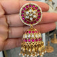 Antique kundan Jumkis | Indian Traditional Earrings | Gift Idea