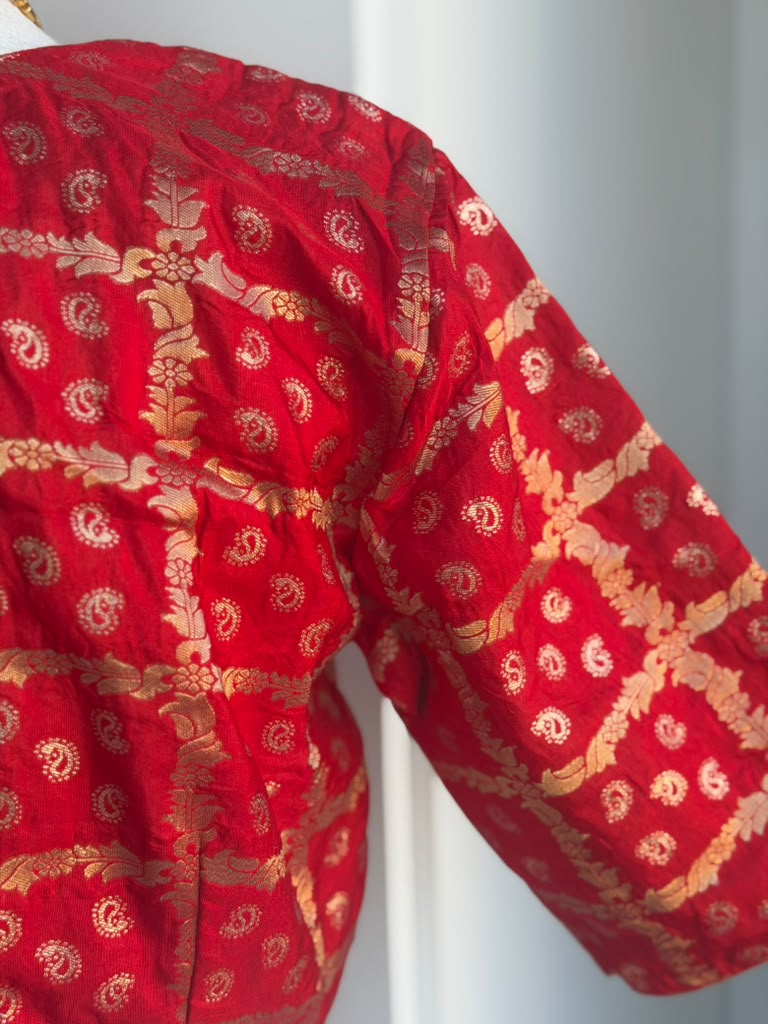 Banaras Brocade Blouse | Readymade Blouses In USA