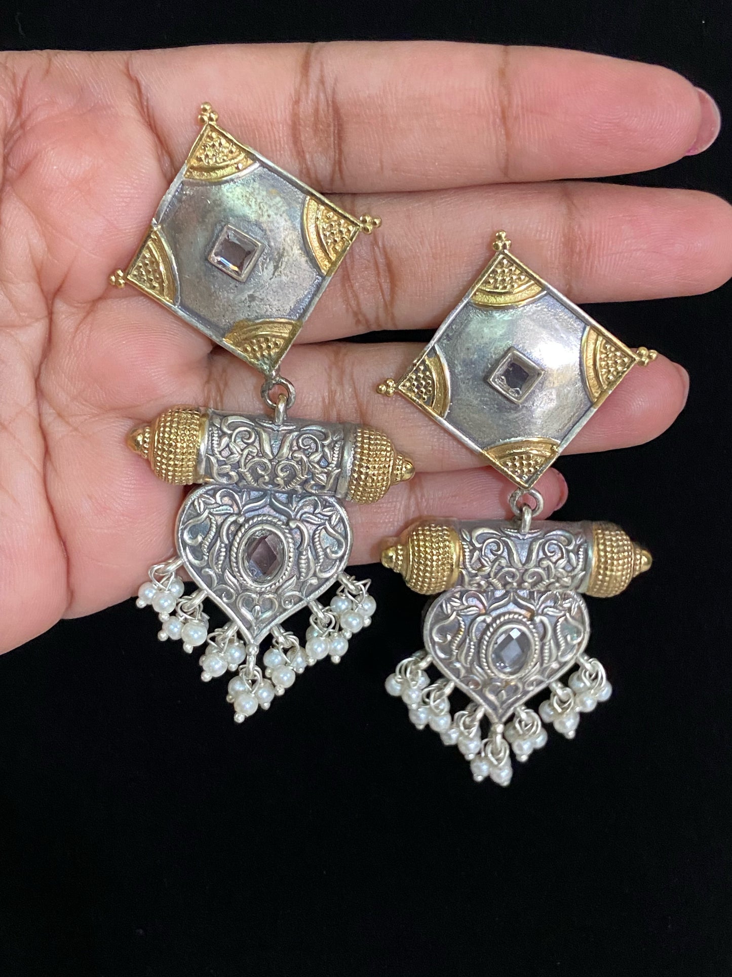 Oxidised earrings | Indian jewelry in USA