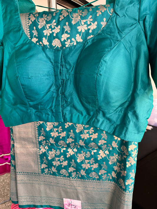 Pure Banaras Jaal Saree | Silk mark certified saree | Party wear saree