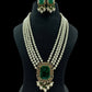 Doublet Kundan Pendant Pearl Mala |Victorian Pendant Pearl Necklace