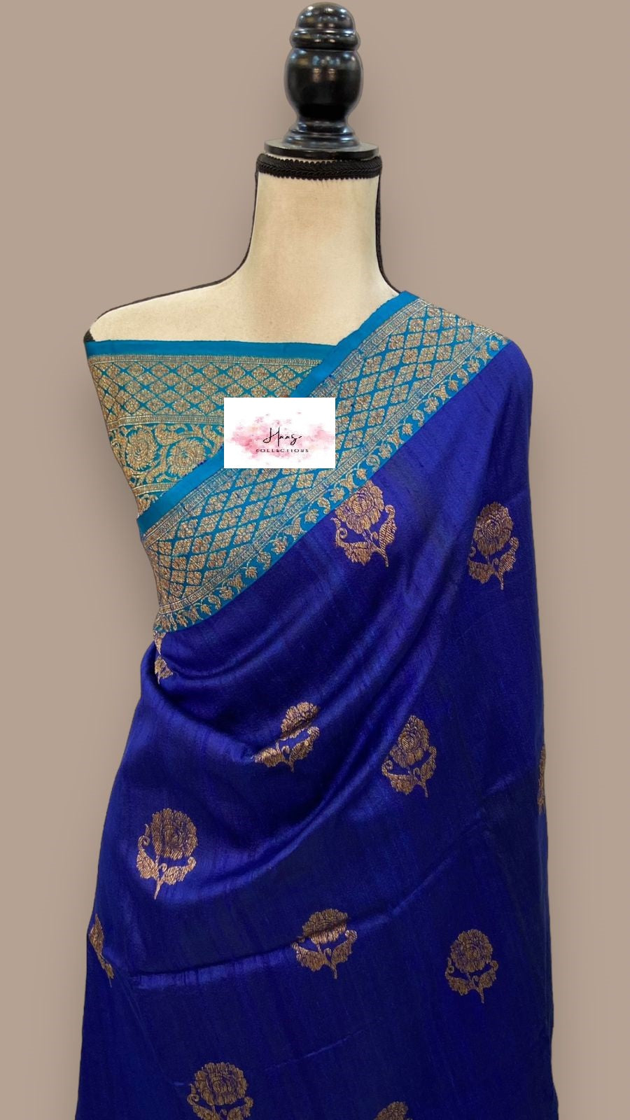 Tussar Banaras handloom saree | Party wear saree