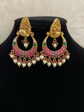 Jadau kundan chandbali earrings | Indian jewellery in USA