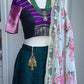 Teens mangalagiri lehanga set | teens ethnic wear