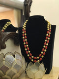 coral beads necklace | Indian bead’s jewelry | Handmade jewelry