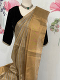 Chanderi Handloom Tissue saree | Party wear saree | saree in USA