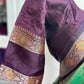 Green & brown combo saree |Chiniya silk saree | Party wear saree