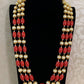 coral beads necklace | Indian bead’s jewelry | Handmade jewelry