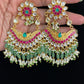 Jadau Kundan earrings | Partywear earrings | Bridal earrings