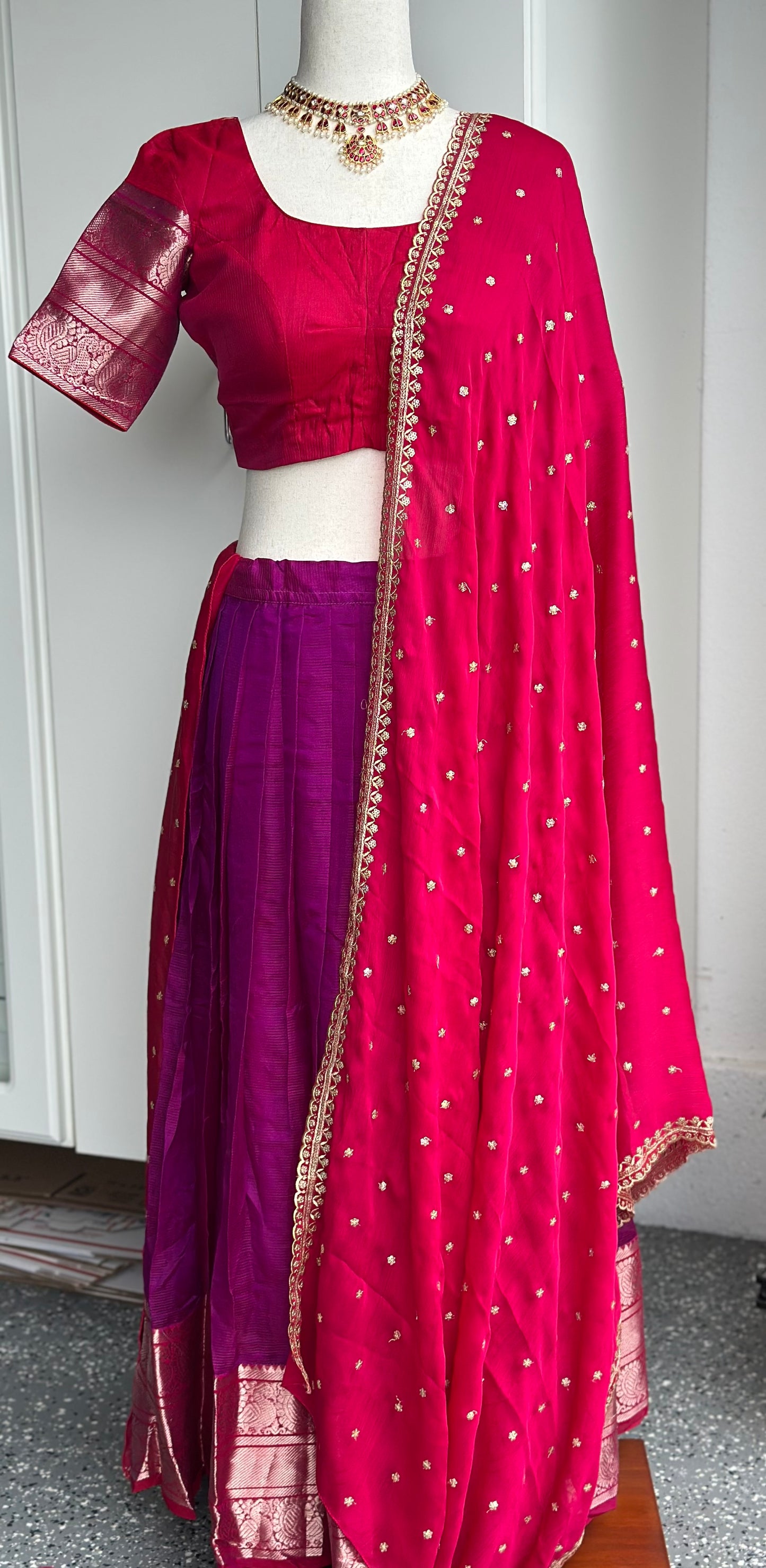 Teens managalgiri lehanga | Langa voni | Teens ethnic wear