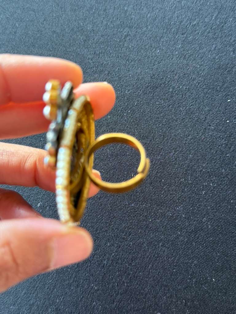 Beautiful Peacock Finger Ring | Adjustable Finger Ring