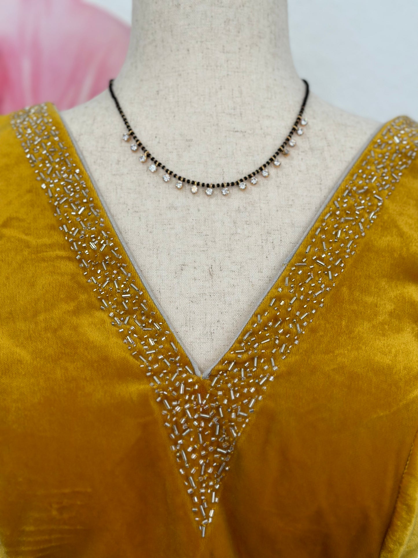 Velvet hand embroidery blouse | Saree blouses in USA