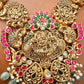 Antique Temple Lakshmi Pendant Necklace | Bridal jewelry