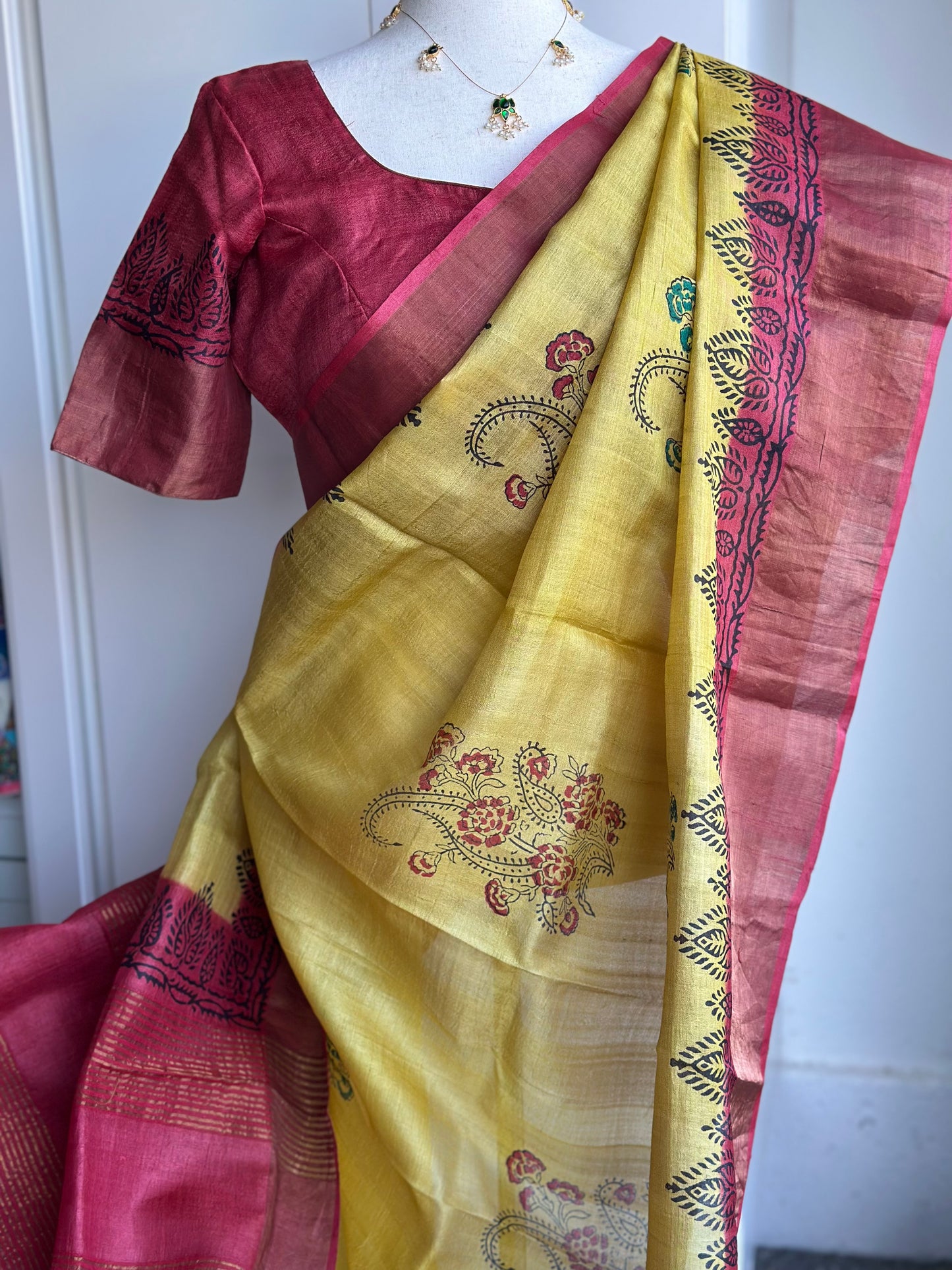 Pure tussar saree | Sarees in USA