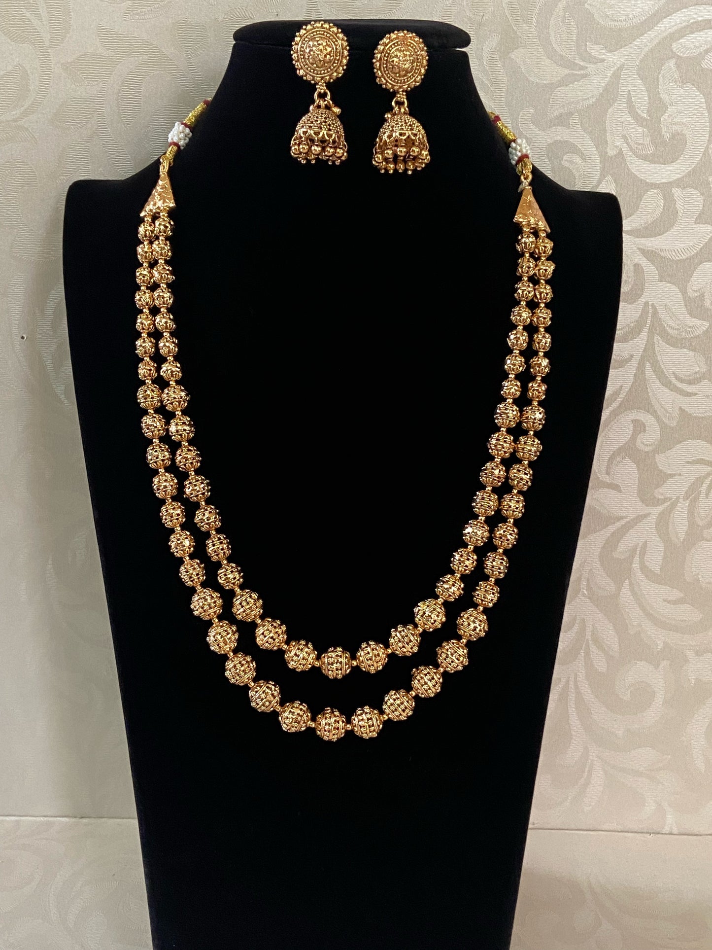 Antique balls necklace | traditional Indian jewelry in USA