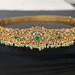 Ad Polki Emerald Vaddanam | Bridal Hip Belt | Indian Jewelry In USA | Bridal Jewelry