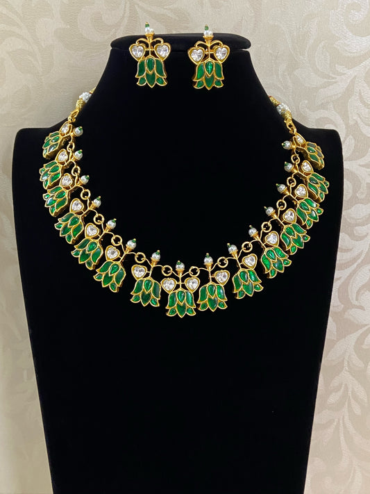 Jadau kundan necklace | Indian jewelry in USA