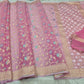 Premium Banarasi Pure Cotton Jangla Saree | Jamdani Inspiration Jangala Saree | Indian Sarees in USA
