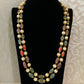 Multi color beads necklace | Navratan mala