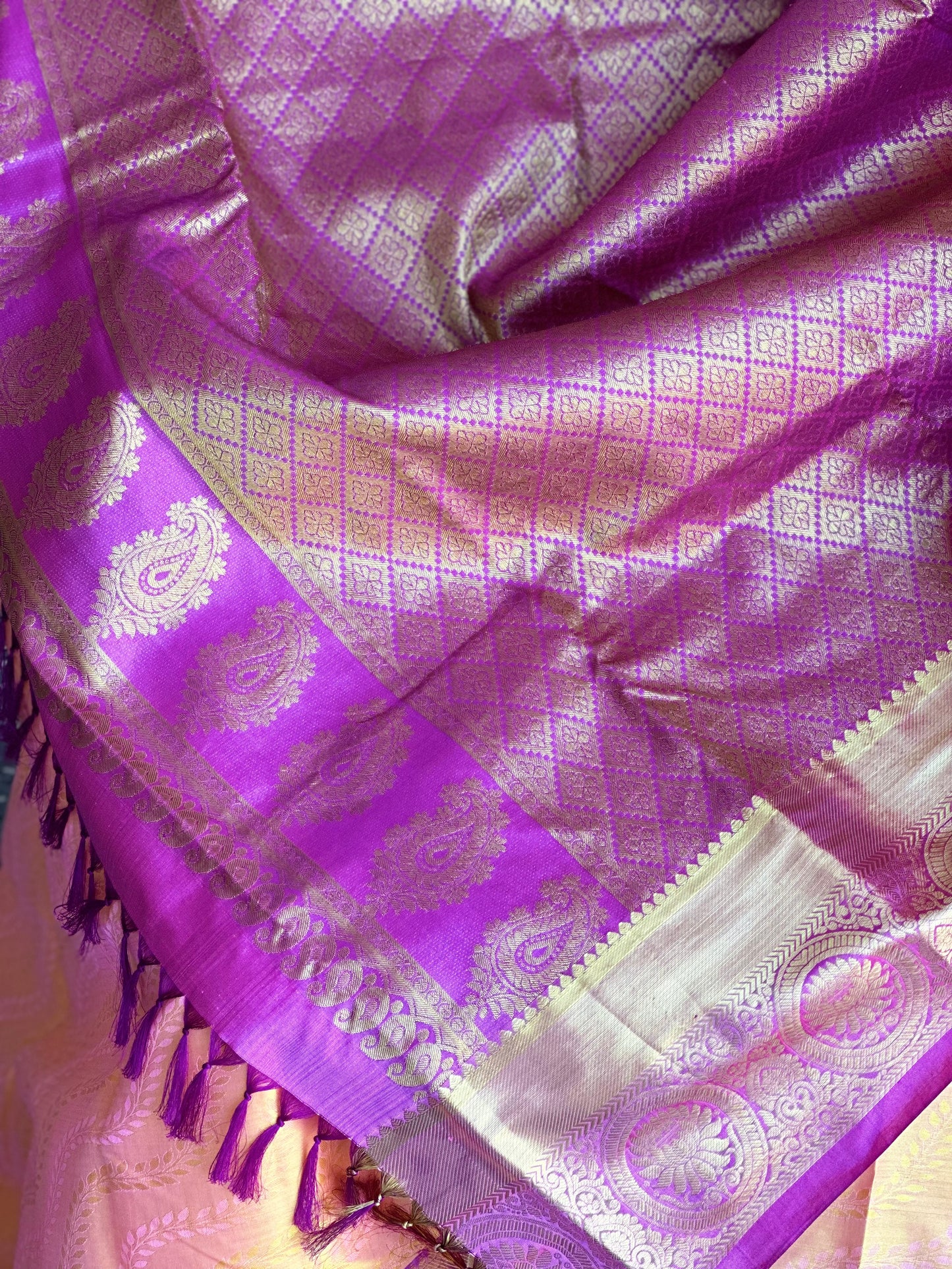 Kanjivaram soft silk saree | Light weight pattu saree | Silk mark certified saree