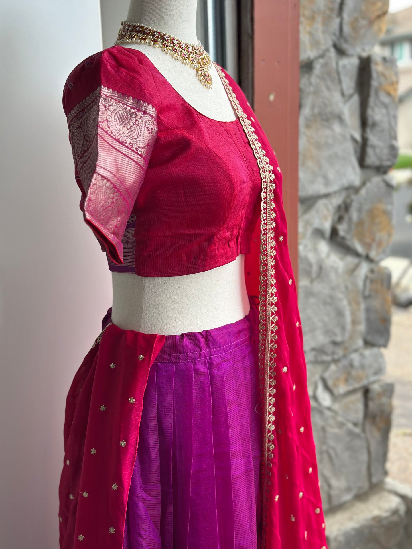 Teens managalgiri lehanga | Langa voni | Teens ethnic wear