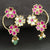 Jadau Kundan Earrings | Floral Antique Jadau Earrings