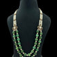 Side pendants necklace | Beads necklace