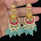 Jadau Kundan earrings | Indian traditional jewelry