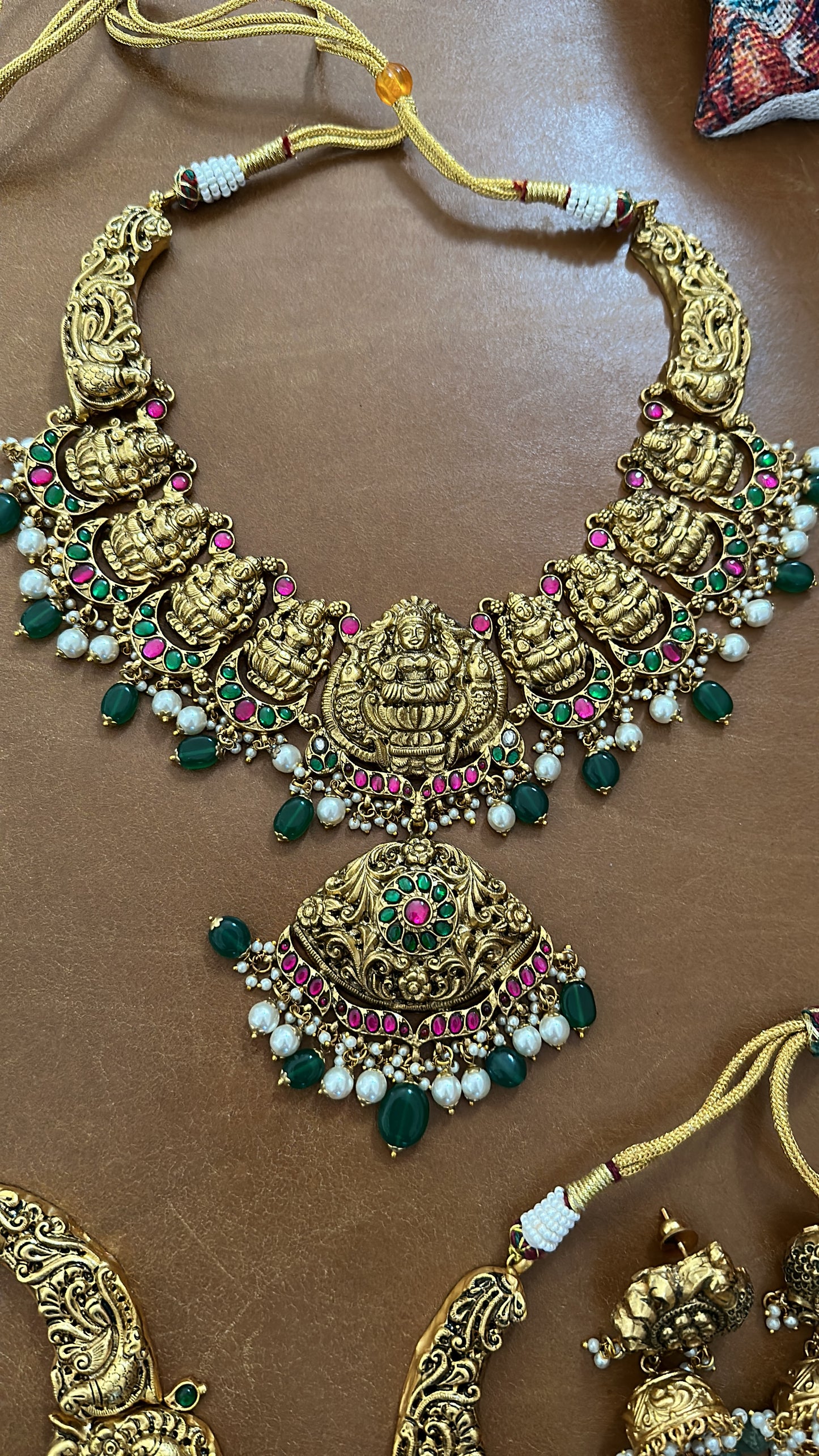 Grand temple Necklace | Bridal jewelry