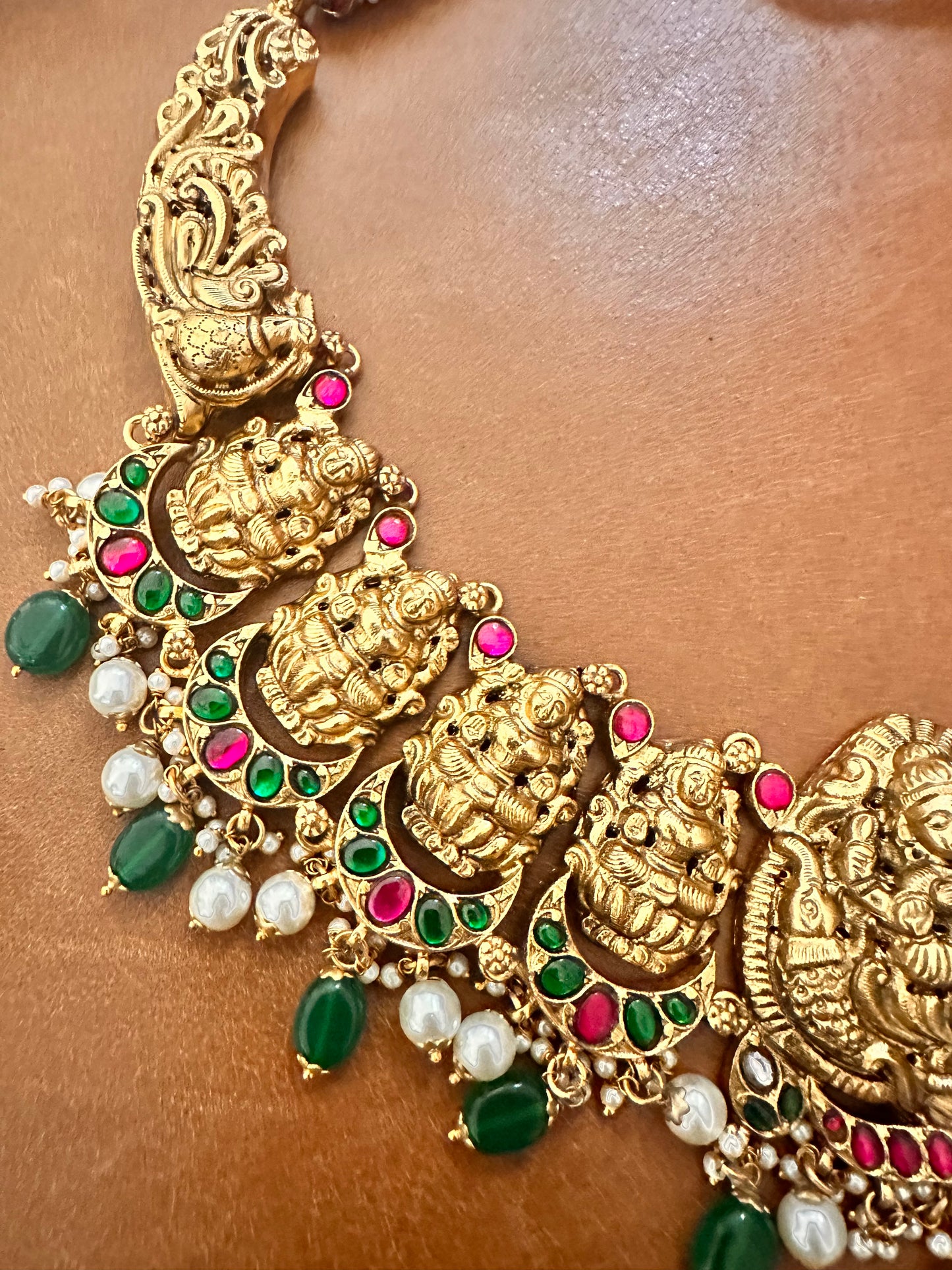 Grand temple Necklace | Bridal jewelry