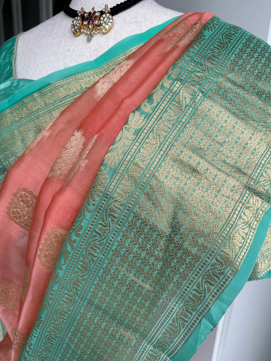 Pure organza saree | Party wear saree