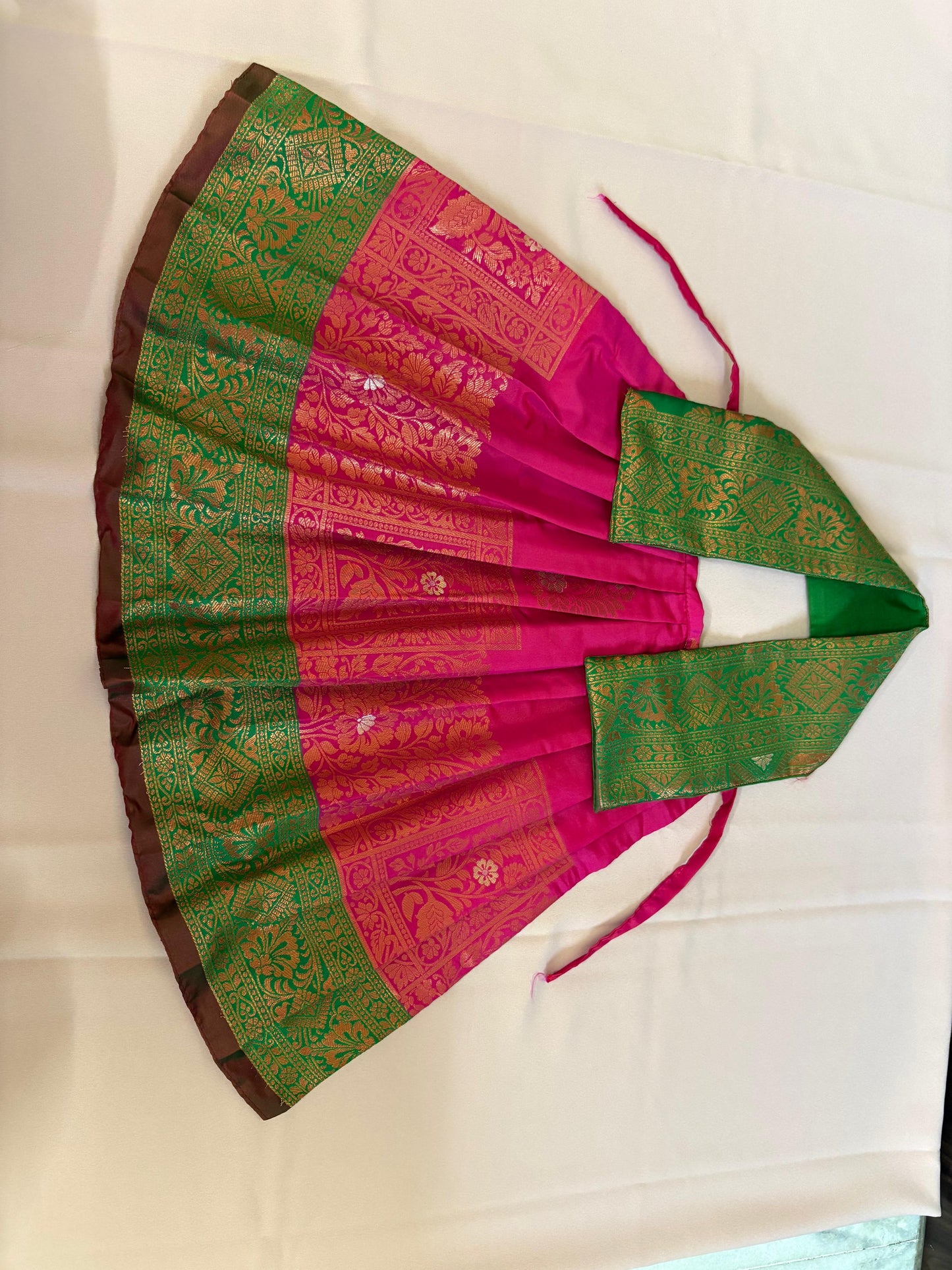 Goddess Dress | Sravana Lakshmi  kalasam  Dress | Traditional large Ammavari Dress