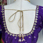 Purple embroidery blouse | Saree blouses in USA