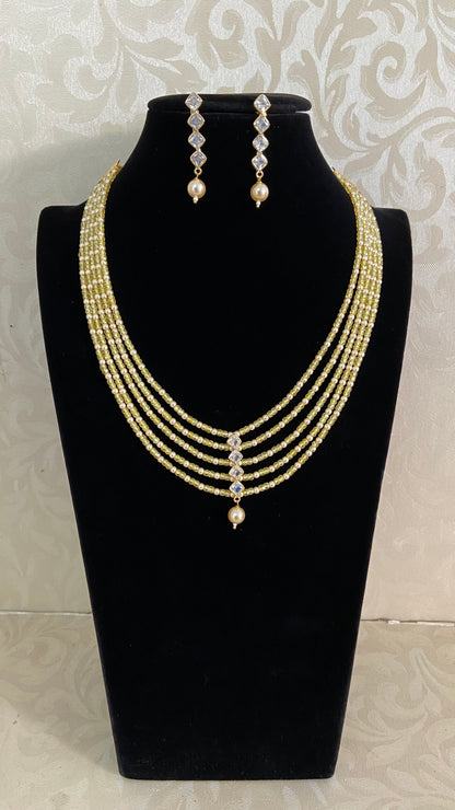 Premium stones Necklace Set | Indian Traditional Jewelry In USA