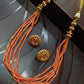 Antique coral beads necklace | Latest Indian jewelry