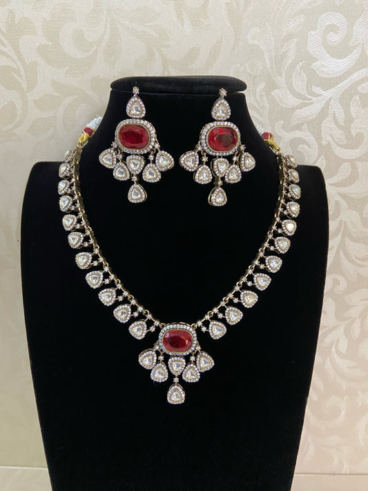 Kundans necklace with doublet | latest Indian jewelry