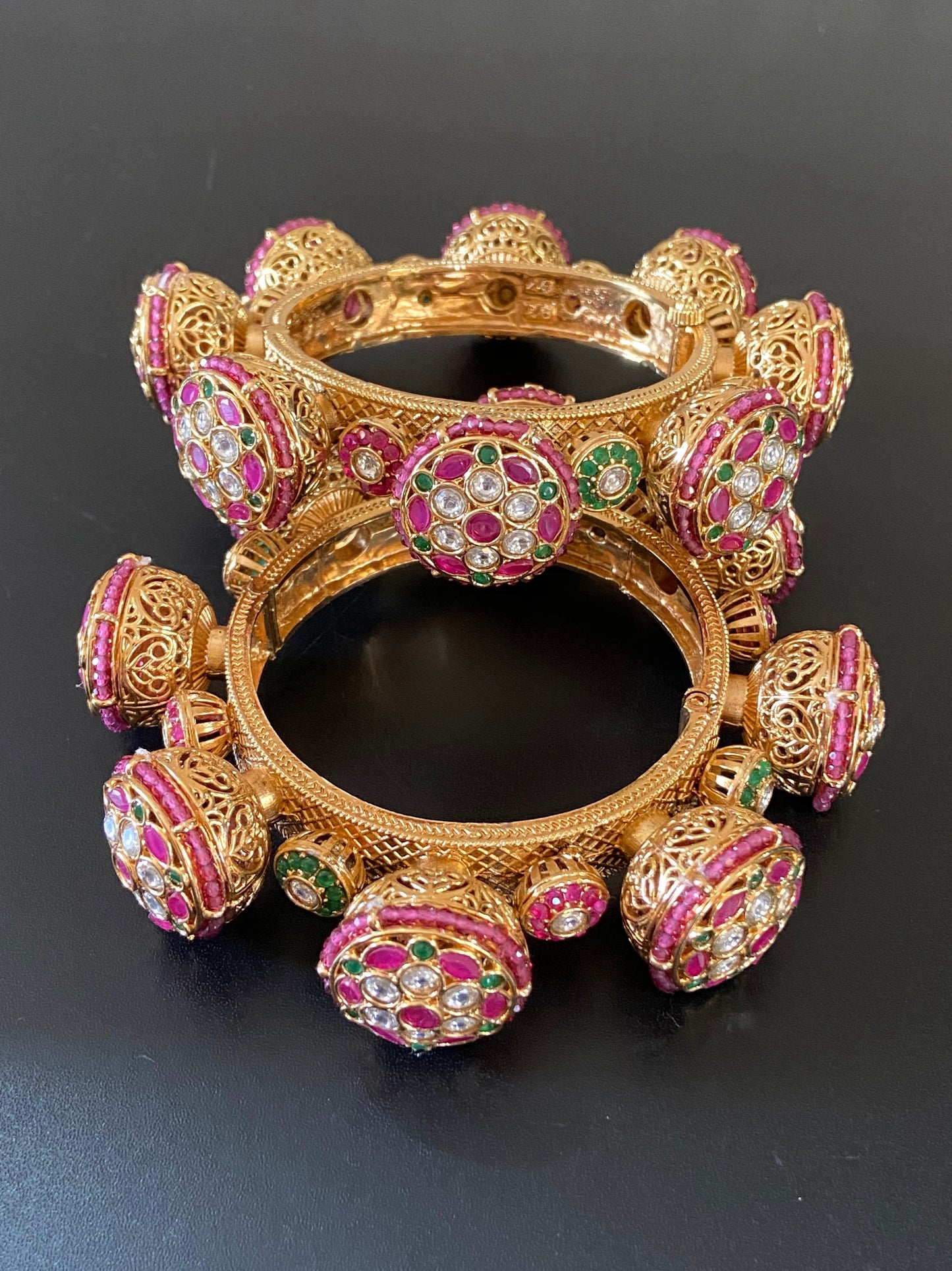 Openable antique bangles | Indian jewelry in USA