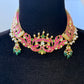 4 in 1 Jadau Kundan Necklace | Traditional Indian Necklace In USA