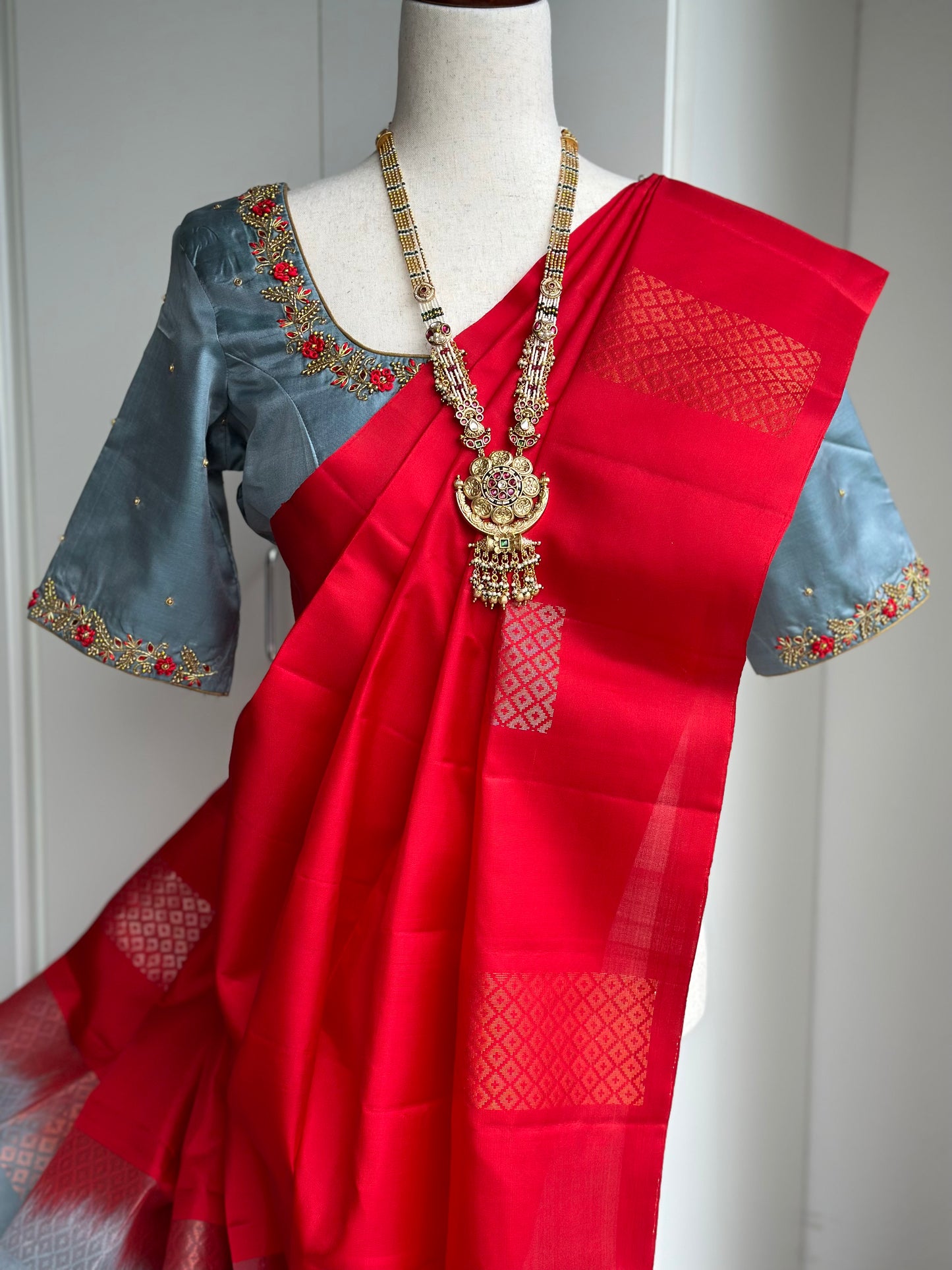 Kanjivaram soft silk saree | Silk mark certified saree | Saree with blouse