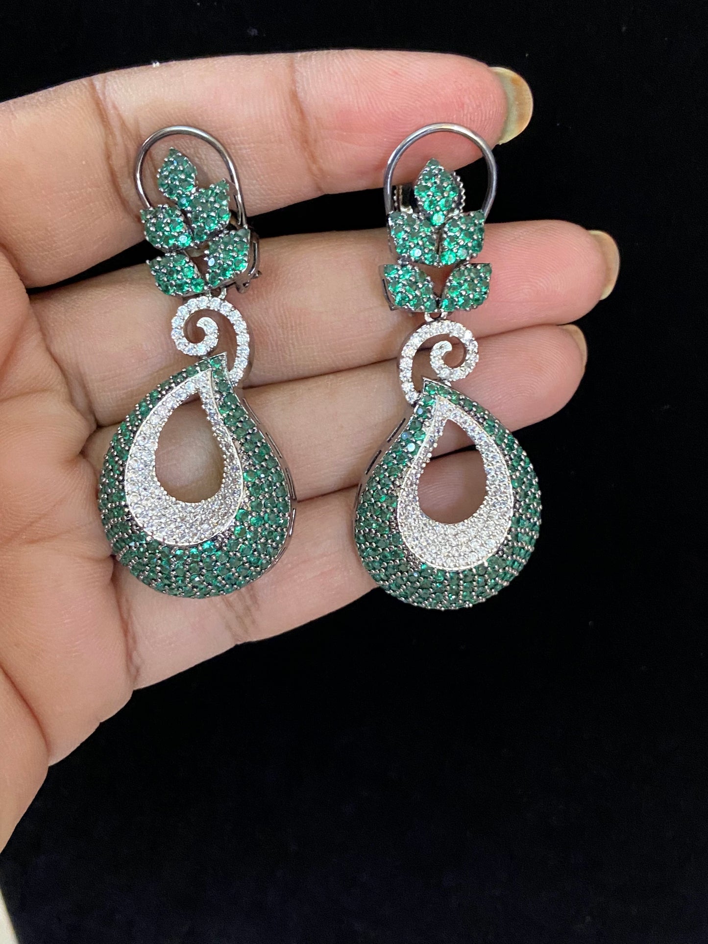 Victorian ad earrings | Indian earrings