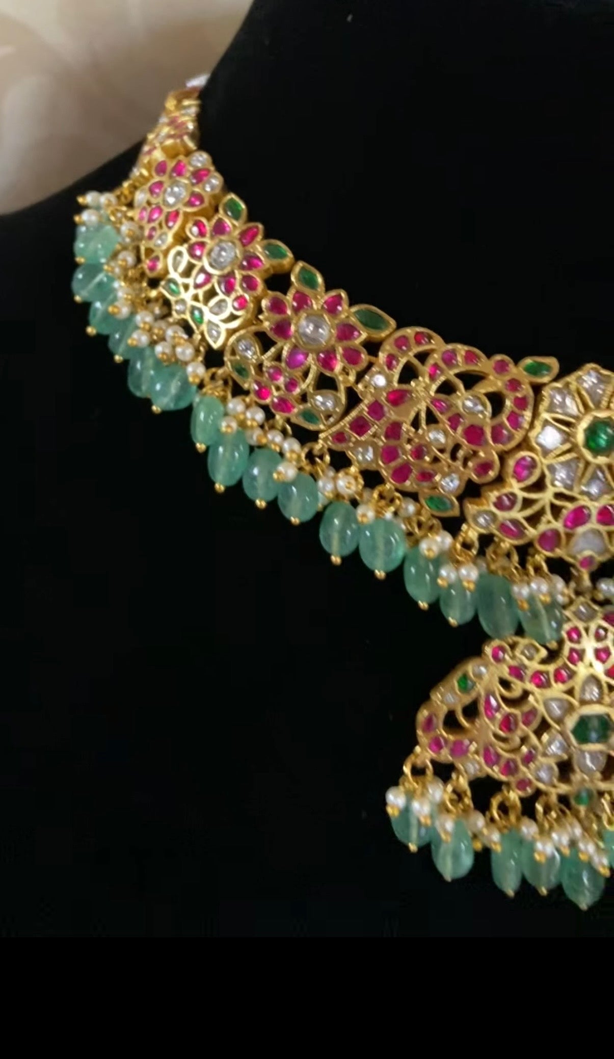 Heritage Jadau Kundan Necklace | Traditional Indian Necklace In USA