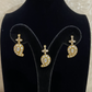 Pendant set | Handmade pendant set | Judau kundan pendant